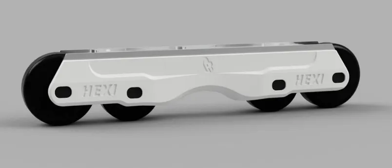 White Hexi frame render